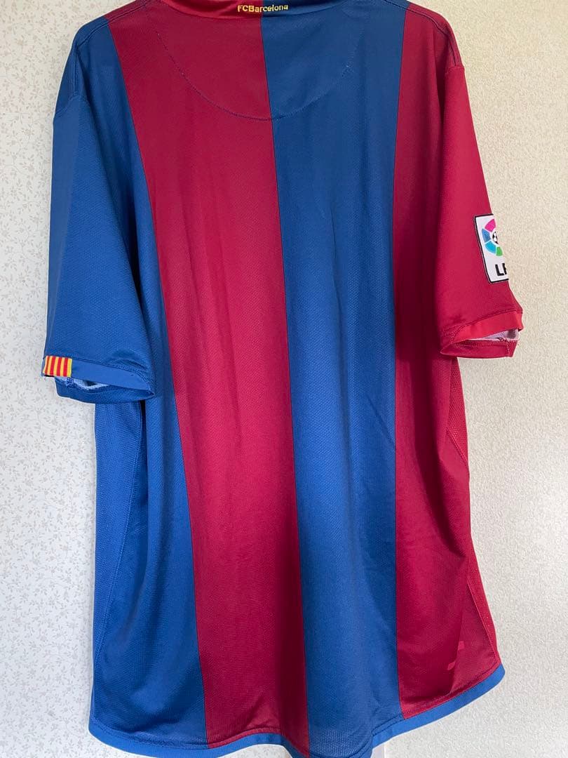 【希少 美品】バルセロナ 06/07 ホーム スポンサーなし サッカユニフォーム