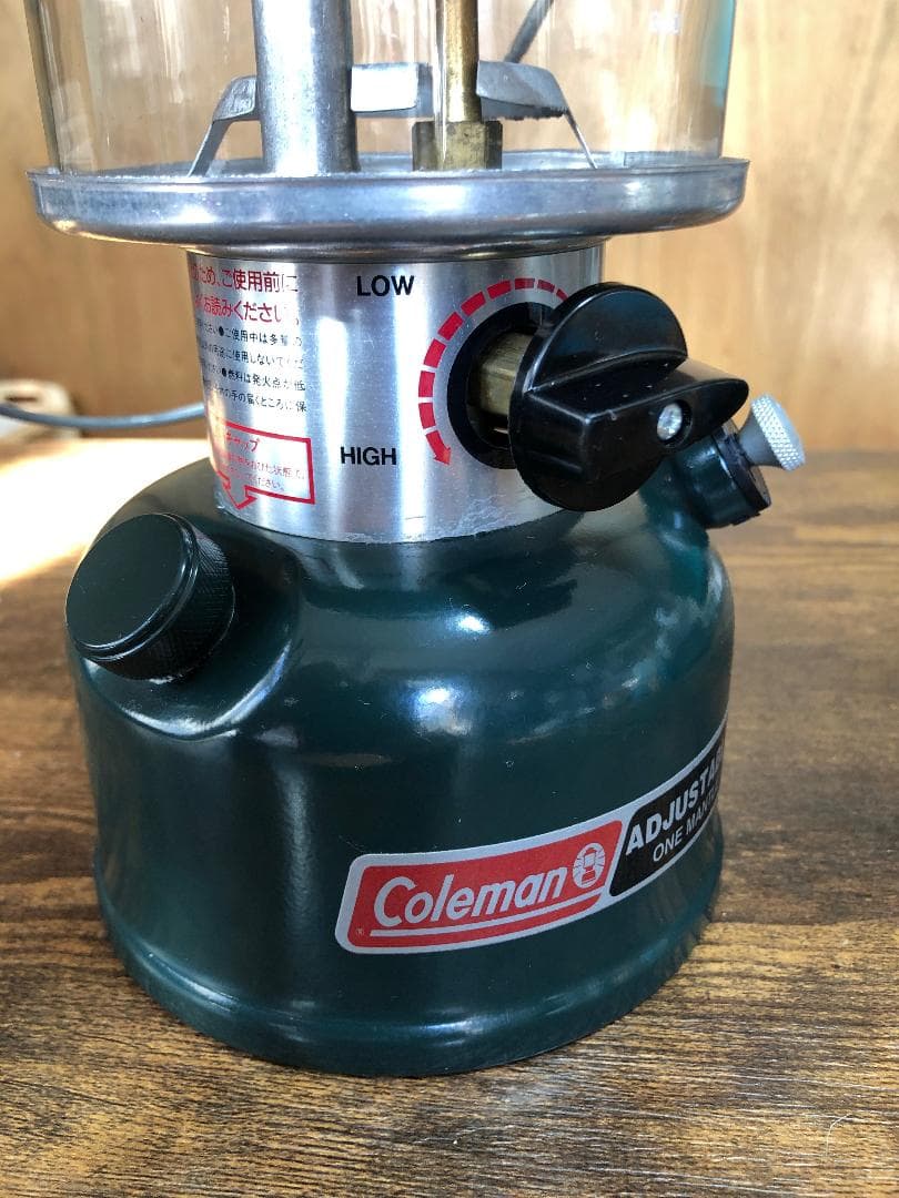 ライト・ランタン Coleman ADJUSTABLE ONE MANTLE '97