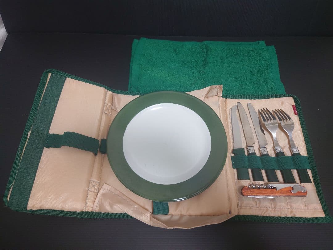 L.L.Bean 食器セット プレート2枚付き（中古品）廃盤品