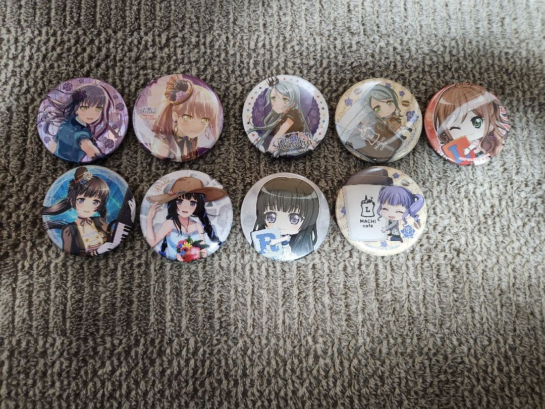 BanG Dream! Roselia グッズセット缶バッジ ・色紙