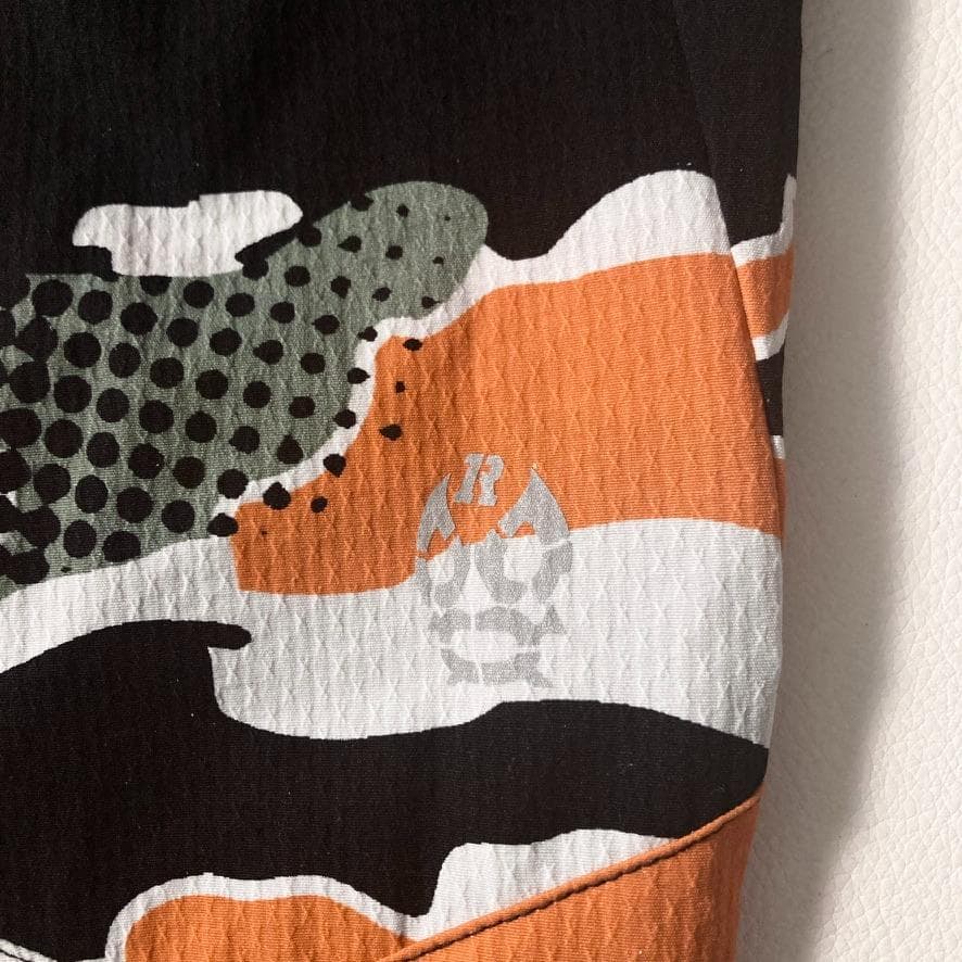 【ビッグサイズ/極美品】ラッセルノ カモフラパンツ 総柄 ゴルフ ストレッチ 7