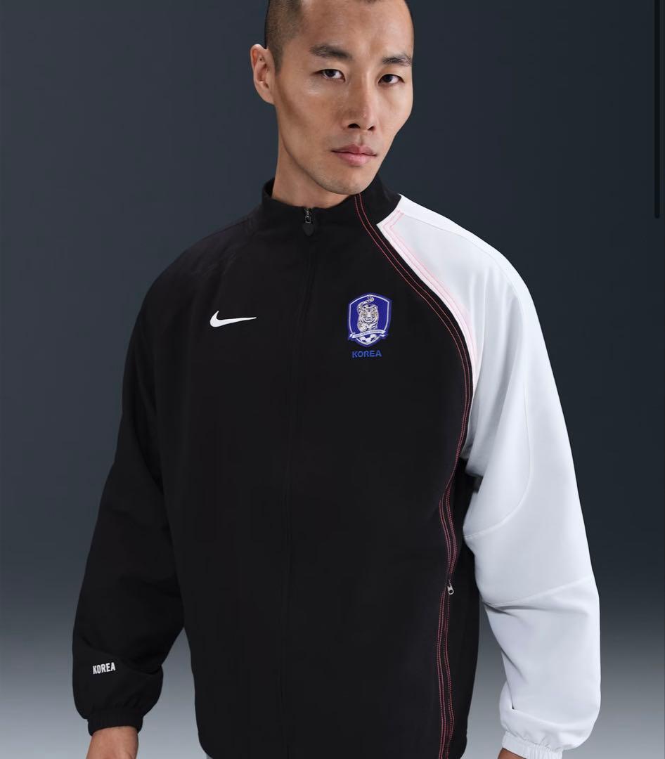 新品　Nike 韓国代表 ジャージ XL 黒/白