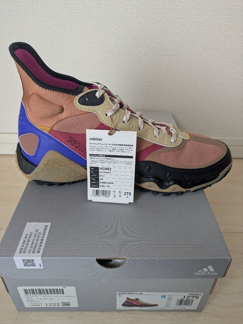 ★新品未使用　adidas アディクロハイ ゴルフシューズ