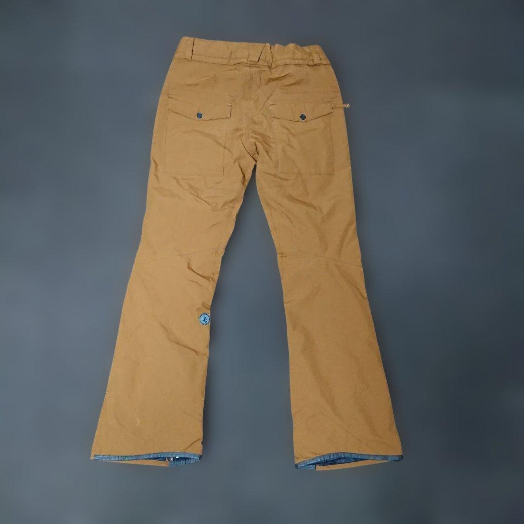 送料無料【VOLCOM】GORE-TEX キャメルスノボパンツ L