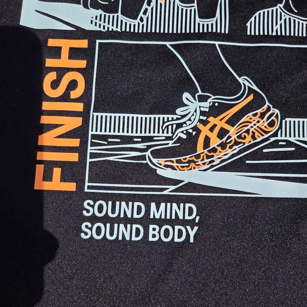 asics 東京マラソン 2026 海外サイズMサイズ 黒