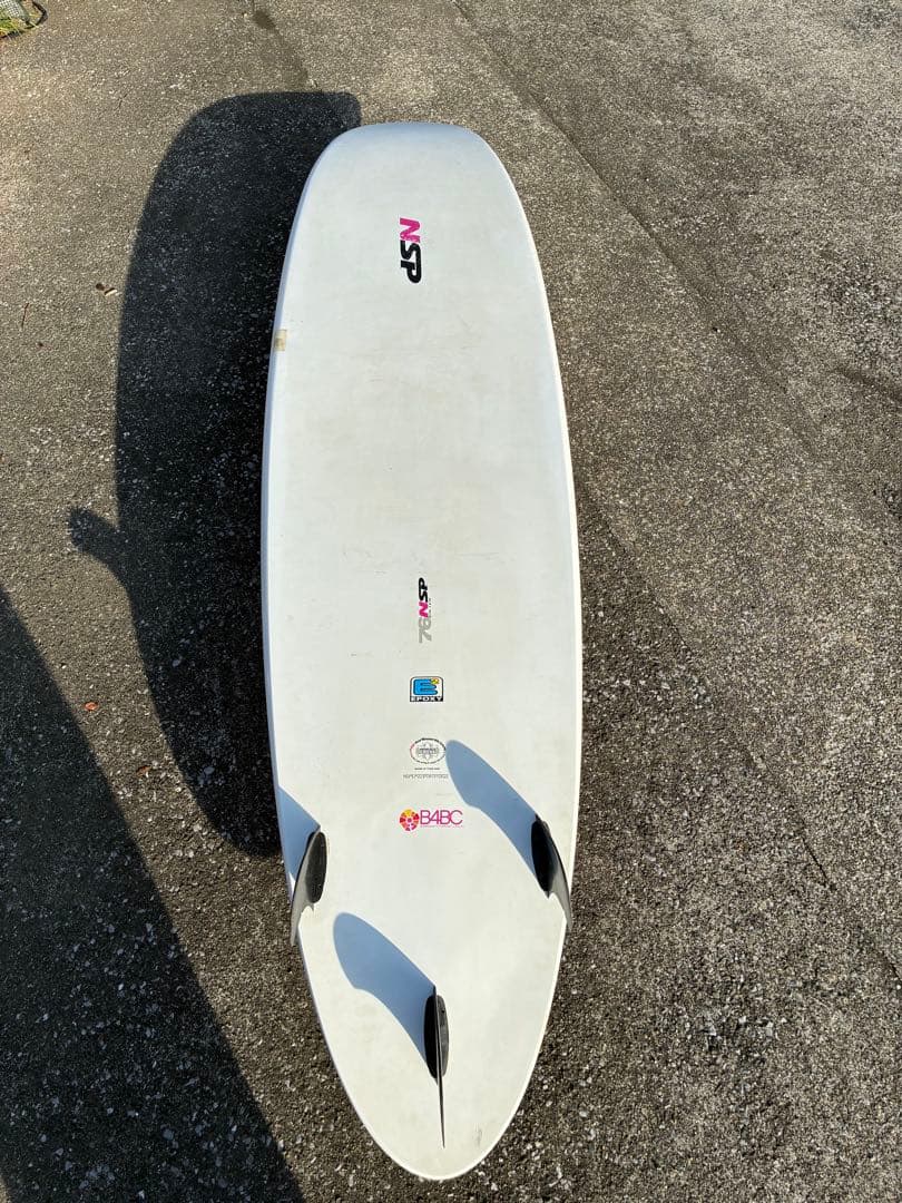 NSPサーフボード　ファンボード　7'6