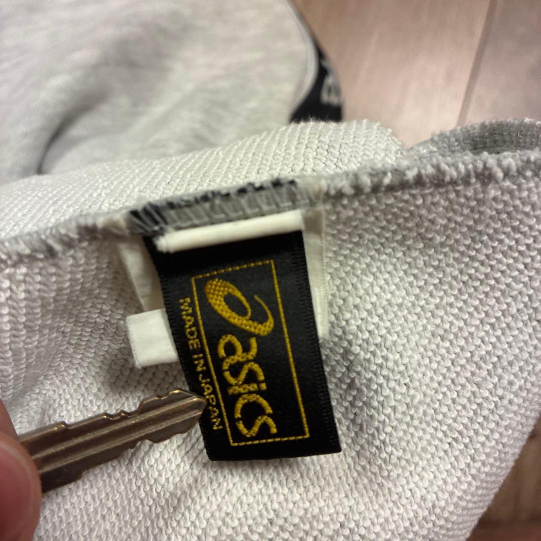 【レア】市立船橋asics グレー スウェットハーフパンツ