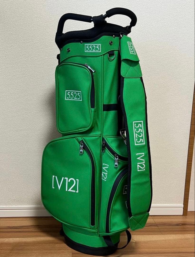 【5525 × V12】5525 GOLF BAG グリーン