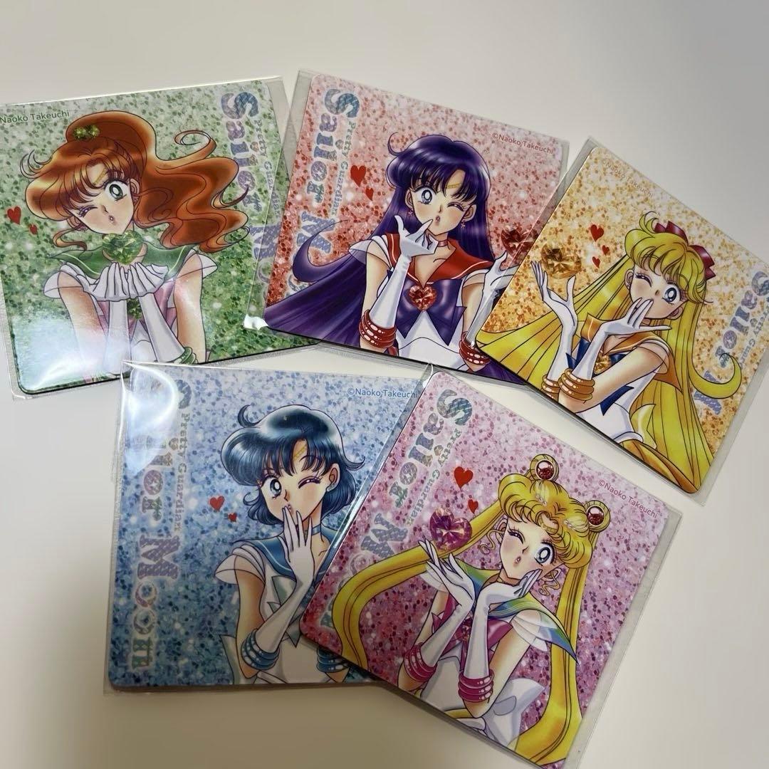 2026年　明治×セーラームーンコラボ　マグネットシート　コンプリートセット