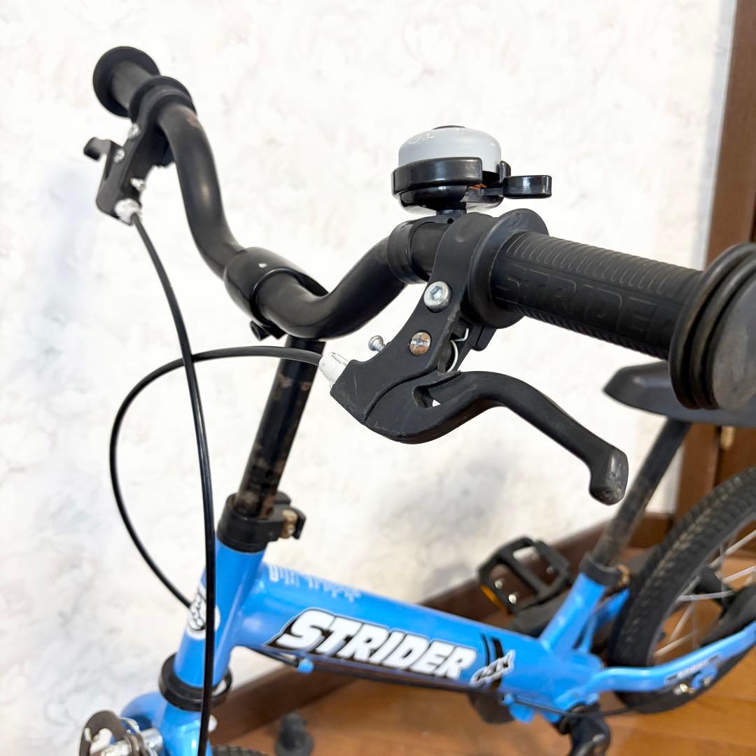 STRIDER 14x ストライダー キッズバイク ブルー スタンド付