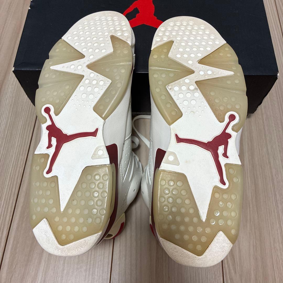 Nike Air Jordan 6 ホワイト/マルーン