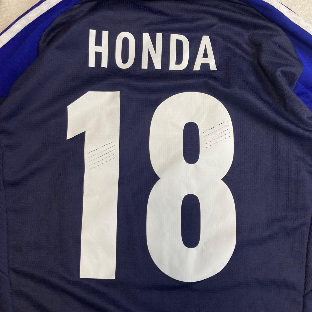 アディダス 12/13 日本代表　サッカー　ユニフォーム　本田圭佑 18番　L