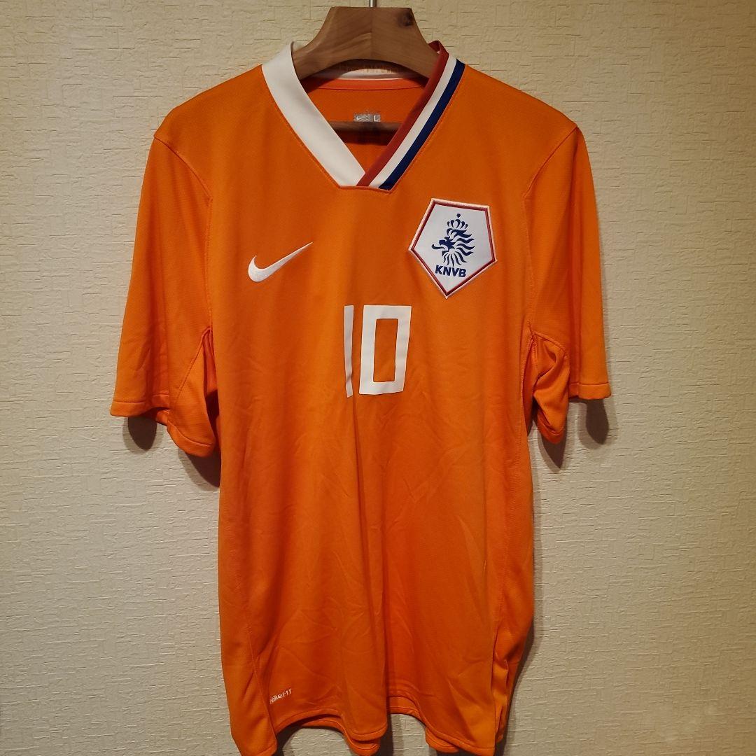 Nike サッカーシャツ ベルカンプ　背番号10　BERGKAMP　オランダ