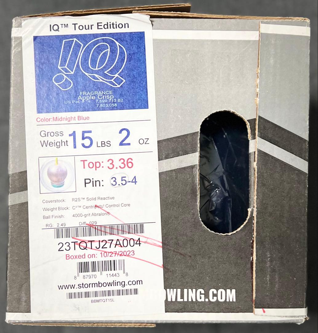 ★値下しません★15ポンド新品★IQ ツアーエディション★輸入しました★