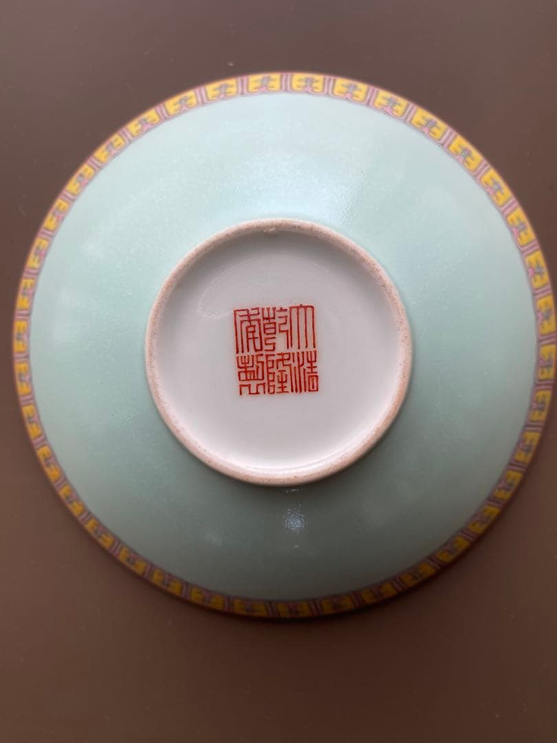 中国粉彩の碗
