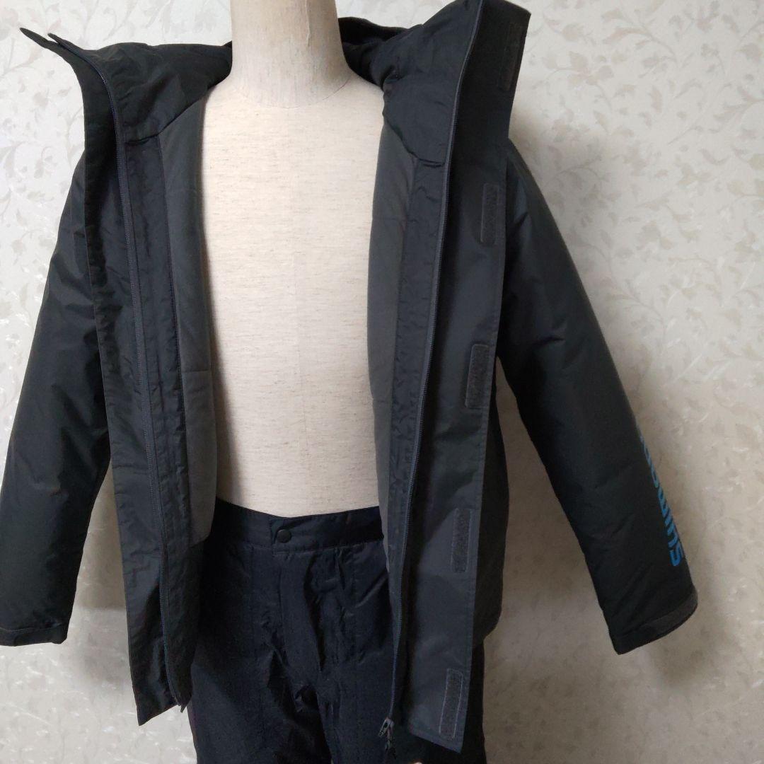 シマノ　ベーシックハイロフトレインスーツRB -077 Y 【新品ブラックXL】