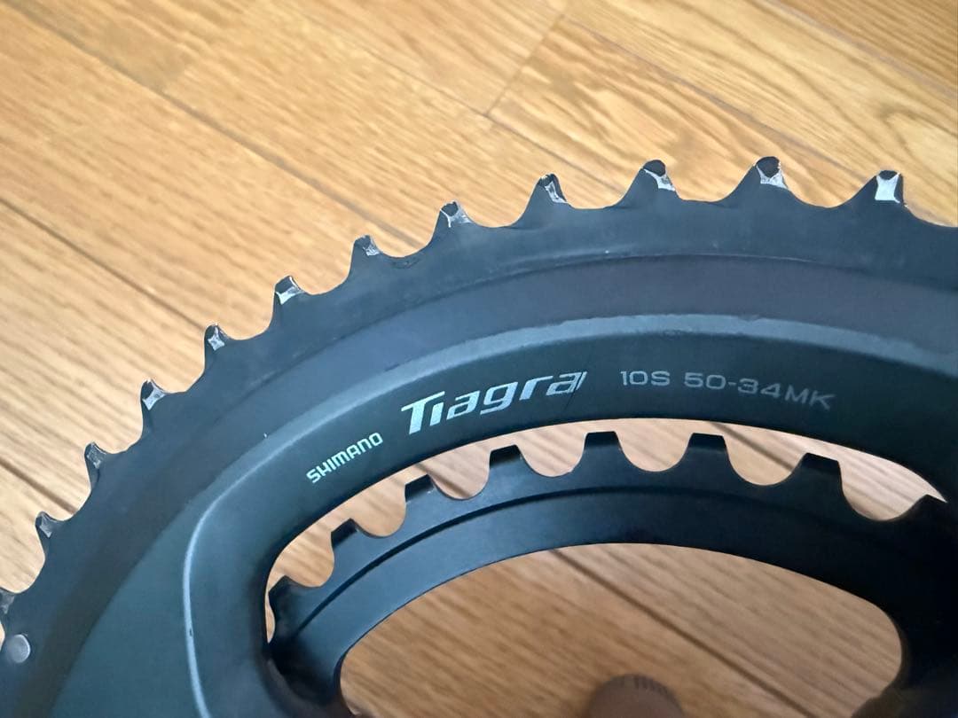 ShimanoTiagraクランクセットFC-4700 50/34T165mm