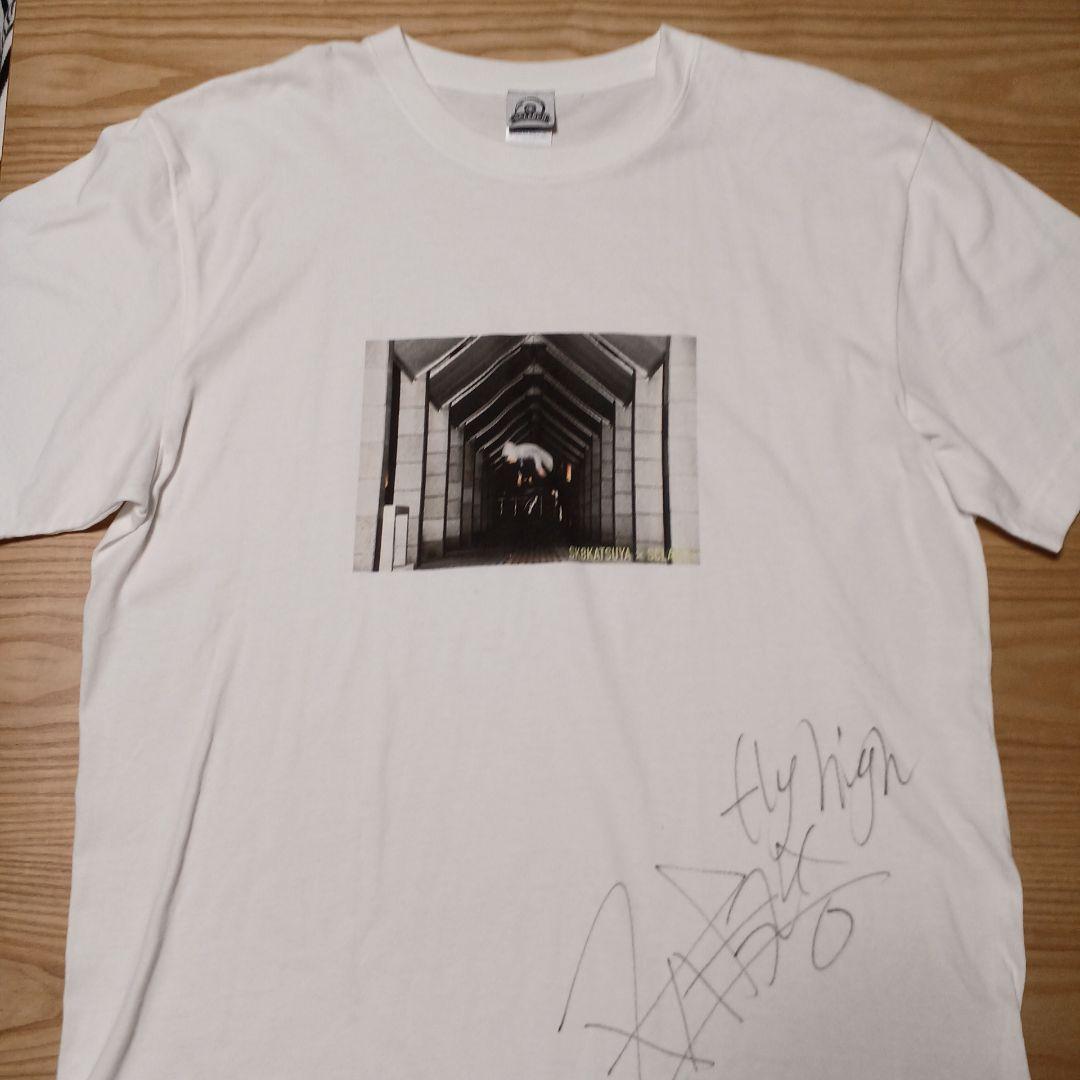 【即日発送】激レア美品。SCLARCH×カツヤ コラボ直筆サイン入りTシャツ
