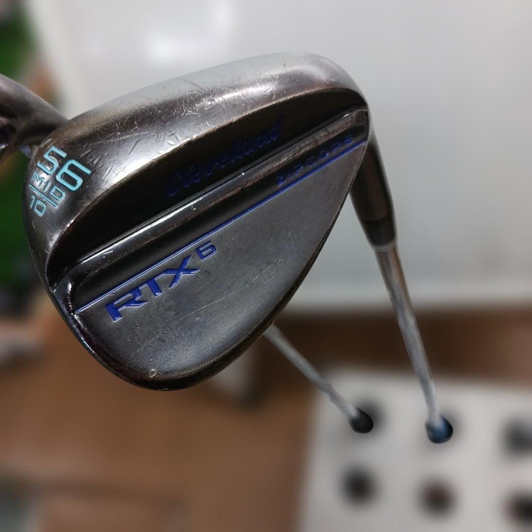 RTX 6 ZIPCORE ブラックサテン　52°　56°　60°　3本セット
