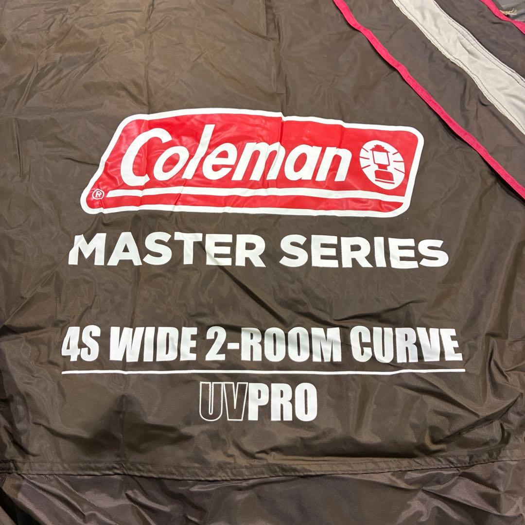 ほぼ未使用　コールマン 4Sワイド2ルームカーブ テント 試し張りのみ 美品