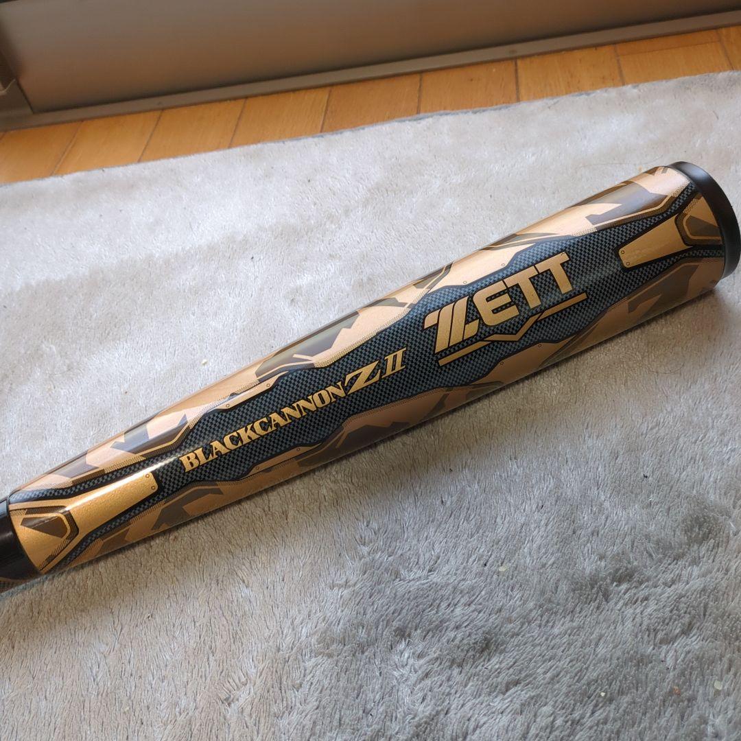迎春！展示品未使用！ZETT ブラックキャノンZ2 ！軟式 バット！