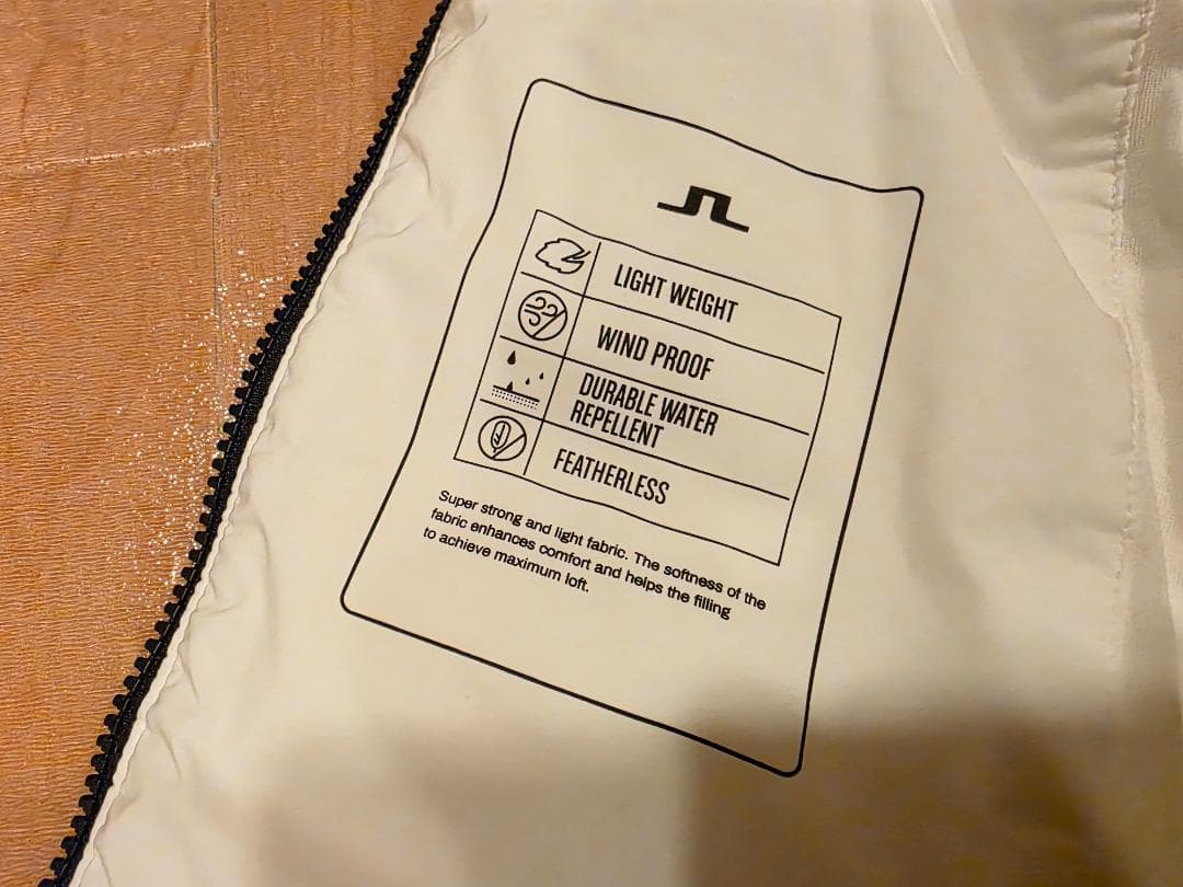 J.LINDEBERG J.リンドバーグ グースダウン ダウンベスト XL