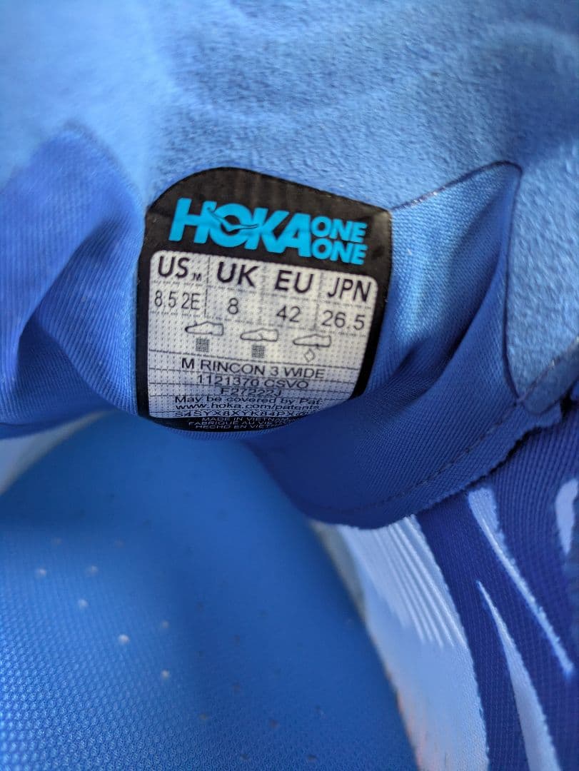 HOKA ランニングシューズ 　M RINCON 3 WIDE 26.5cm