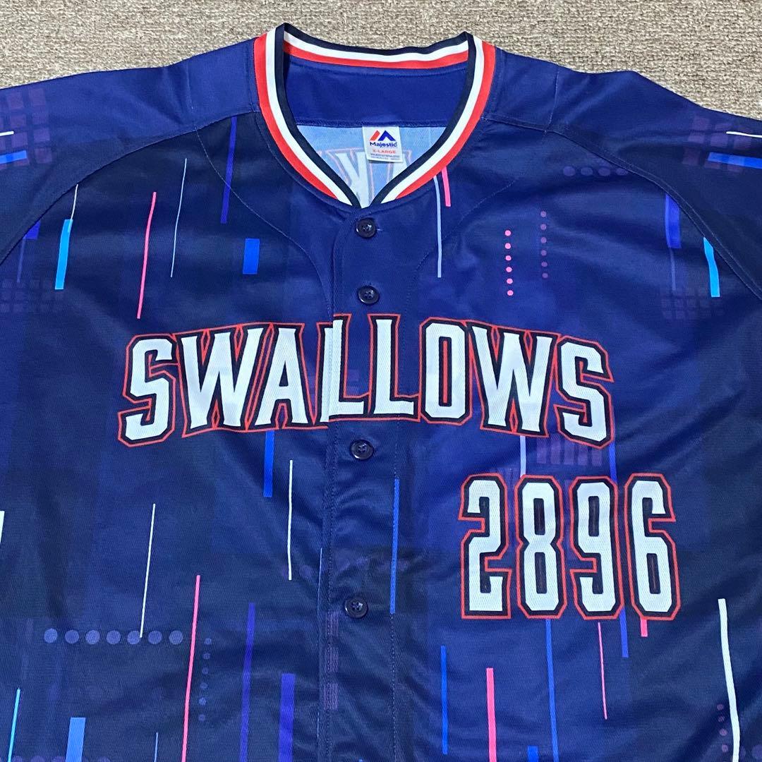 未使用　東京ヤクルトスワローズ　2020　CREWユニフォーム　つば九郎　XL