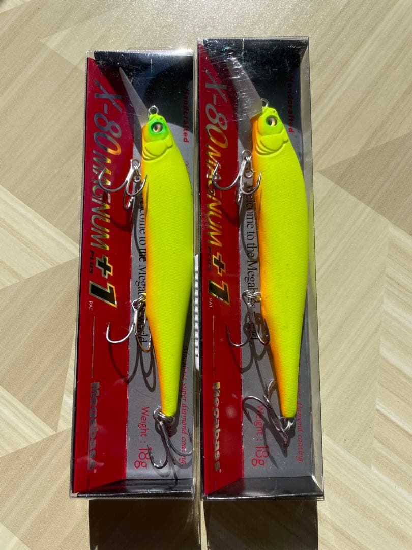 新品【2個セット】Megabass X-80 MAGNUM+1