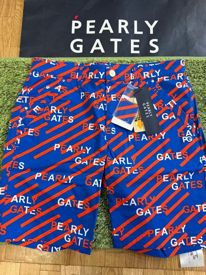 新品正規品【PG/4】パーリーゲイツ ハーフパンツストレッチショートパンツ