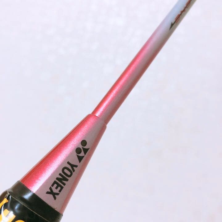 YONEX バドミントンラケット ヨネックス Ti2チタンメッシュ ローズピンク
