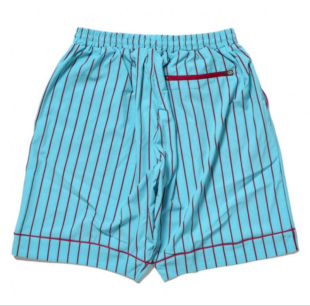 アクター バスケットボールハーフパンツ PIPING STRIPE SHORTS