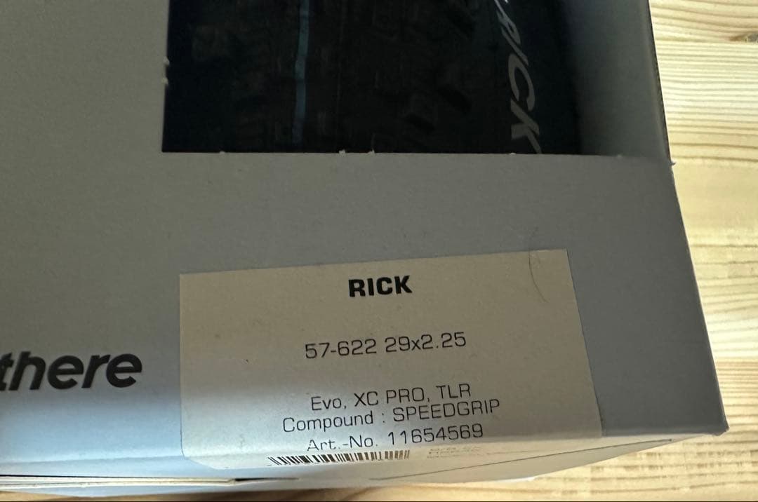 パーツ Schwalbe Rick XC Pro 29