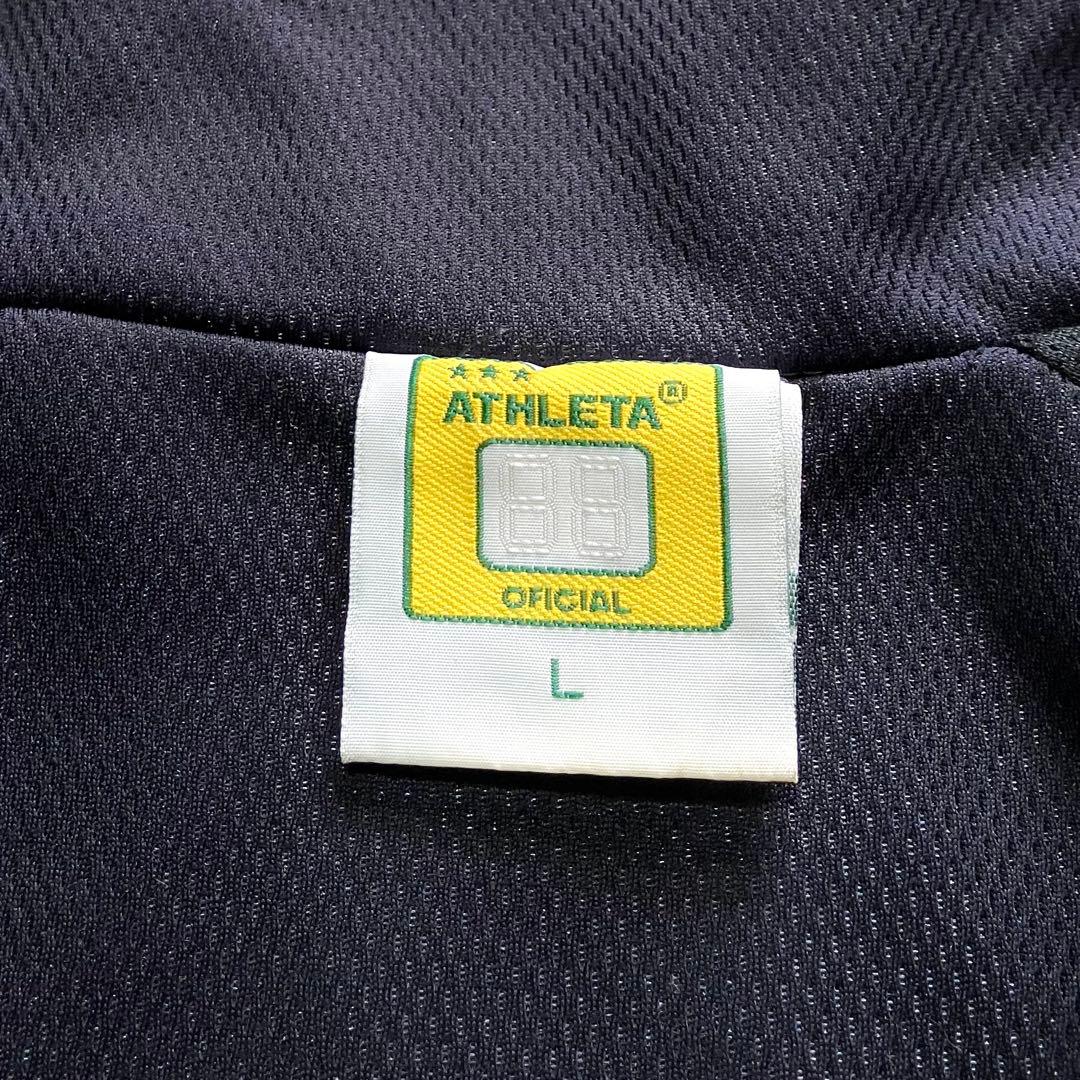 ATHLETA ウインドブレーカーセットアップ　ダークネイビー　L　ピステスーツ