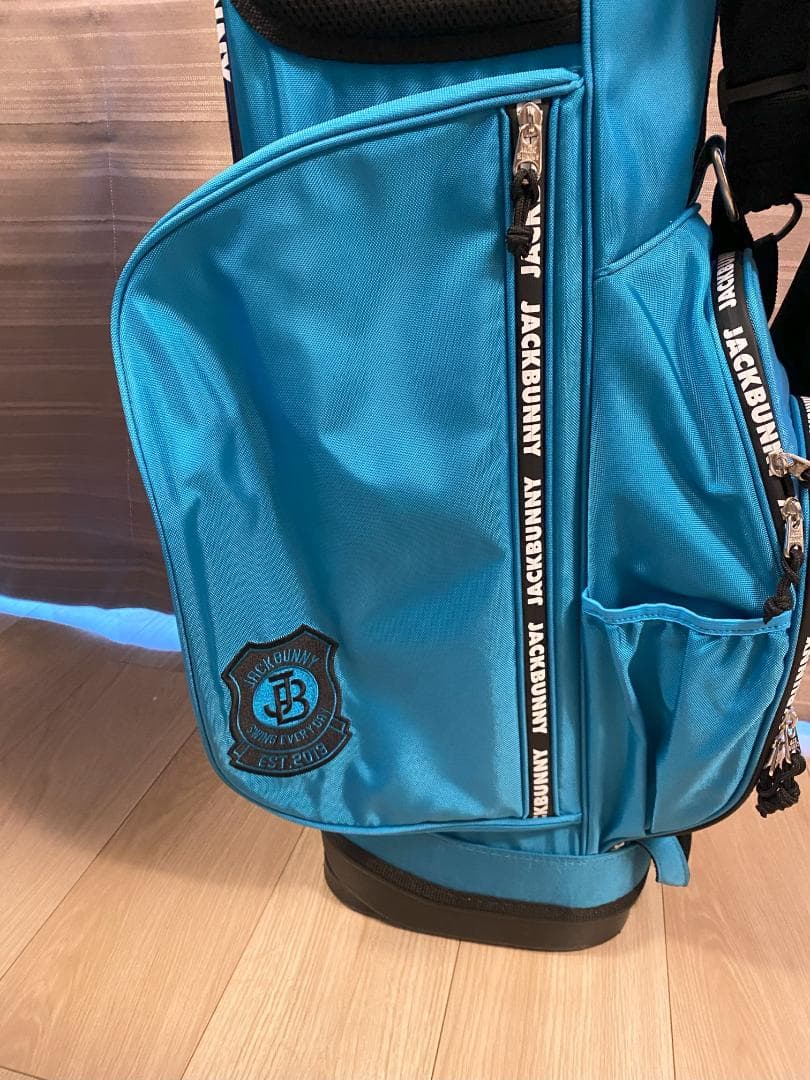 【中古】Jack Bunny　ジャックバニー　スタンドバッグ　ブルー