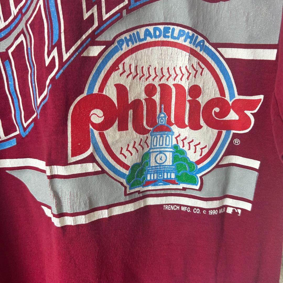 フィラデルフィア・フィリーズ Tシャツ　Lサイズ　1990年