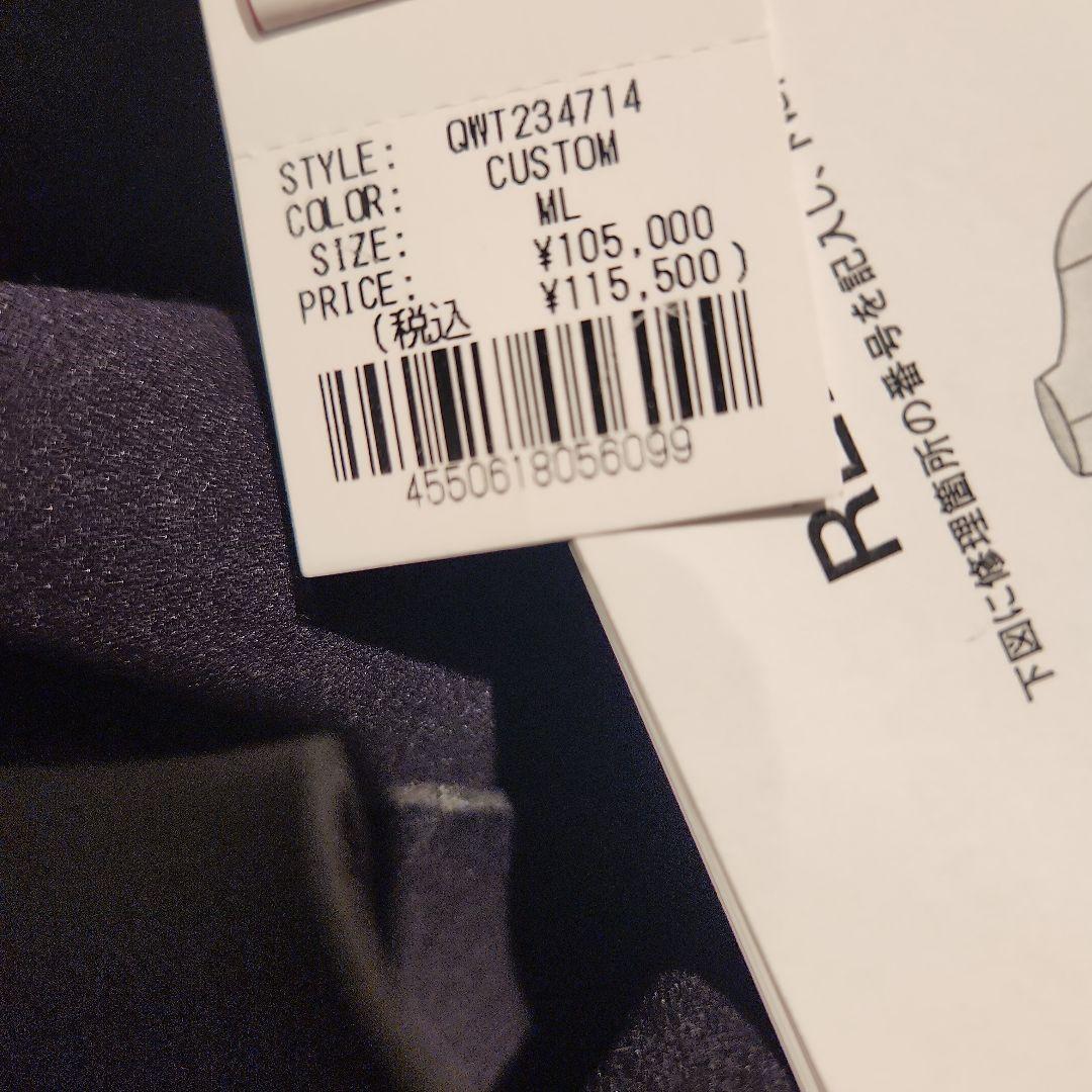 新品　Quiksilver セミドライスーツ ブラック　5/3mm　ジップレス