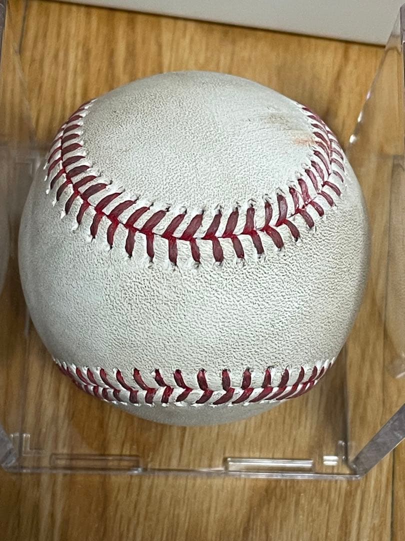 佐々木朗希　ルーキーイヤー! 2025年ゲーム実使用ボール　MLB