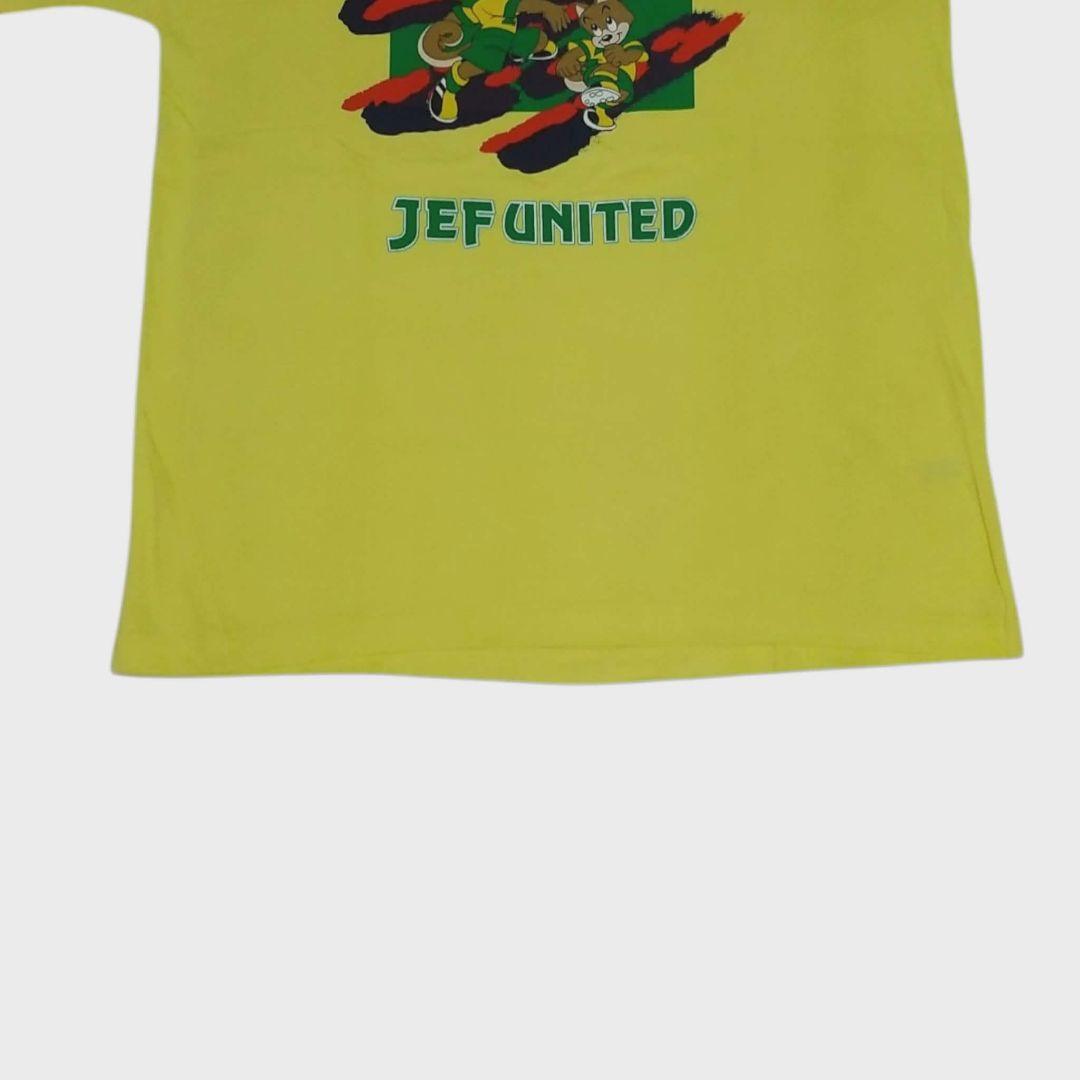 ジェフユナイテッド市原　シングルステッチ　90's　Lサイズ　プリントTシャツ