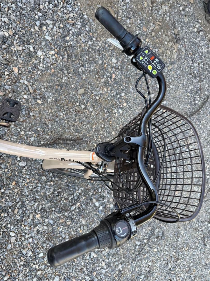 電動アシスト自転車 ベージュ シティタイプ