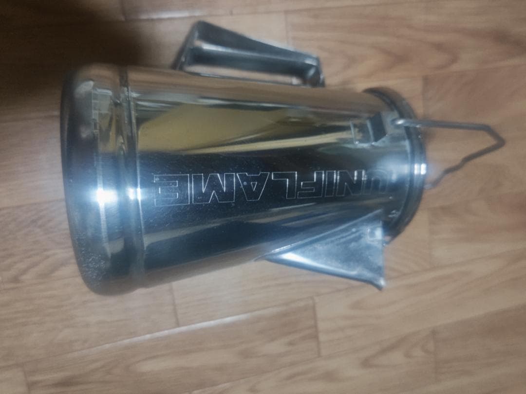 ユニフレーム　キャンプケトル中古美品　磨きスレキズ程度です。使用僅かな保管品
