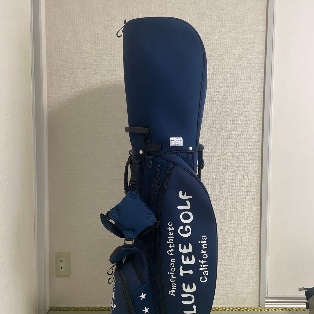 BLUE TEE GOLF キャディバッグ ネイビー