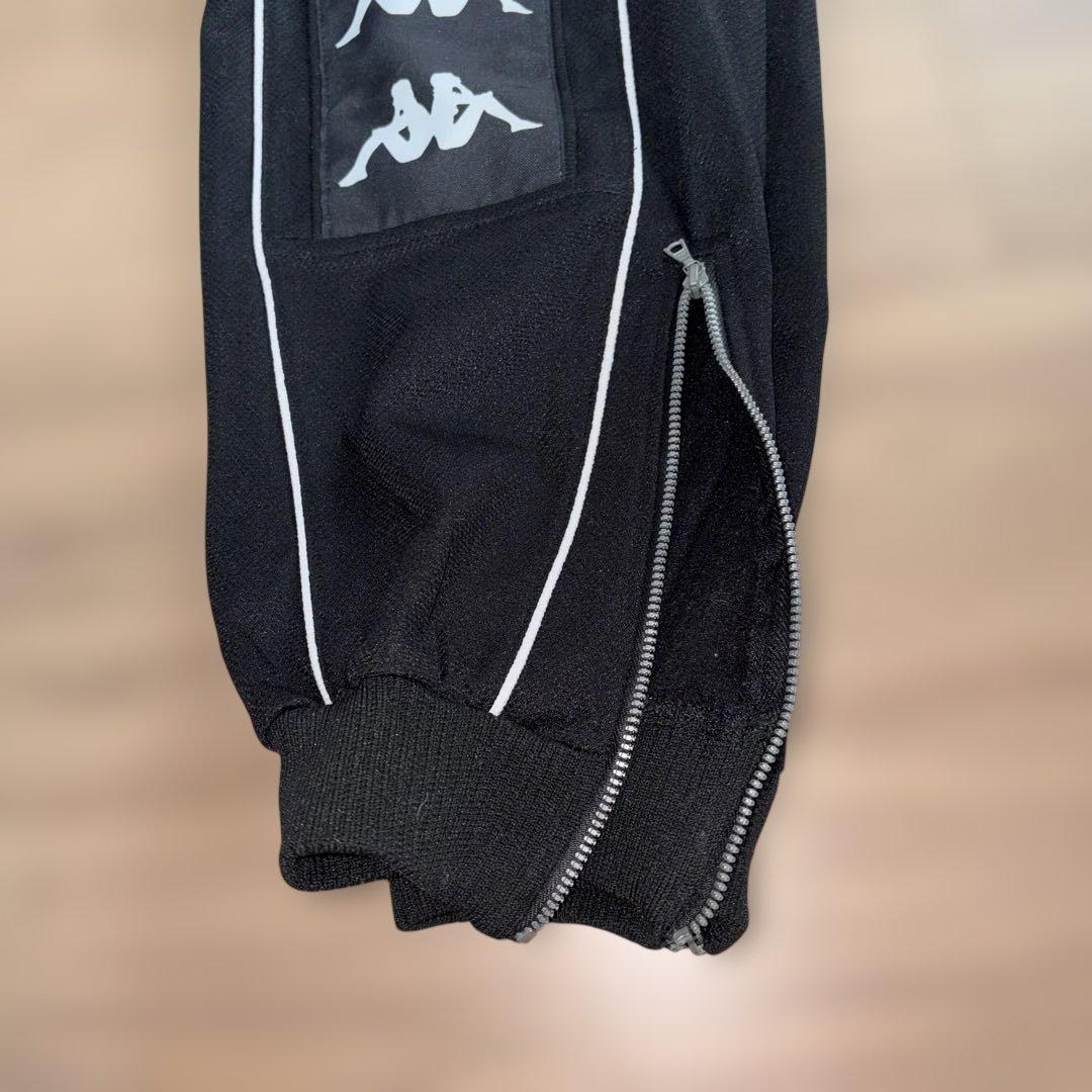 Kappa ユベントス トラックジャケット ブラック ジャージ上下セット