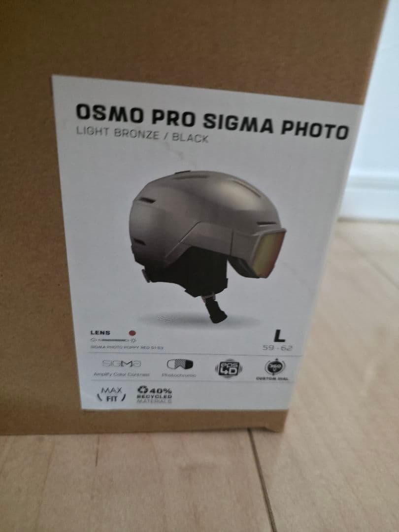 SALOMON Osmo Pro Photo L ヘルメット スキー ボード