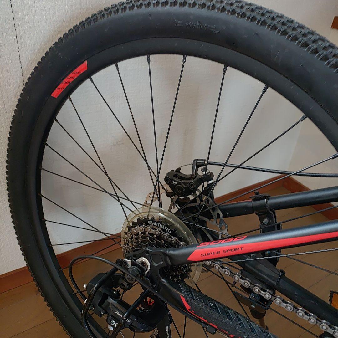 引取り限定　八戸　 マウンテンバイク 26インチ　 赤/黒