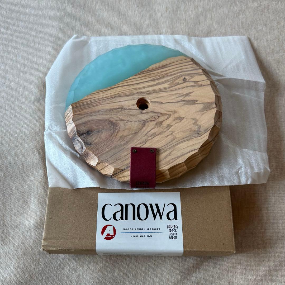 新品 asimocrafts canowa moscokezuru 蚊取線香立て