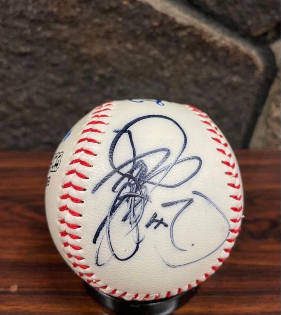 荒木雅博、谷繁元信、野口茂樹選手　中日ドラゴンズ 寄せ書き直筆サインボール