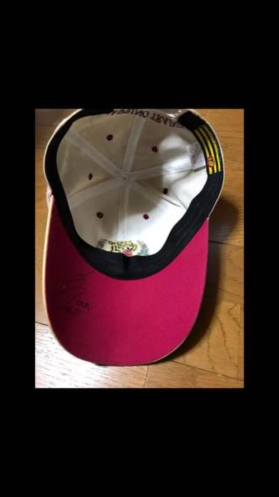 2004年宜野座スプリングキャンプ 阪神タイガース18選手サイン入り帽子