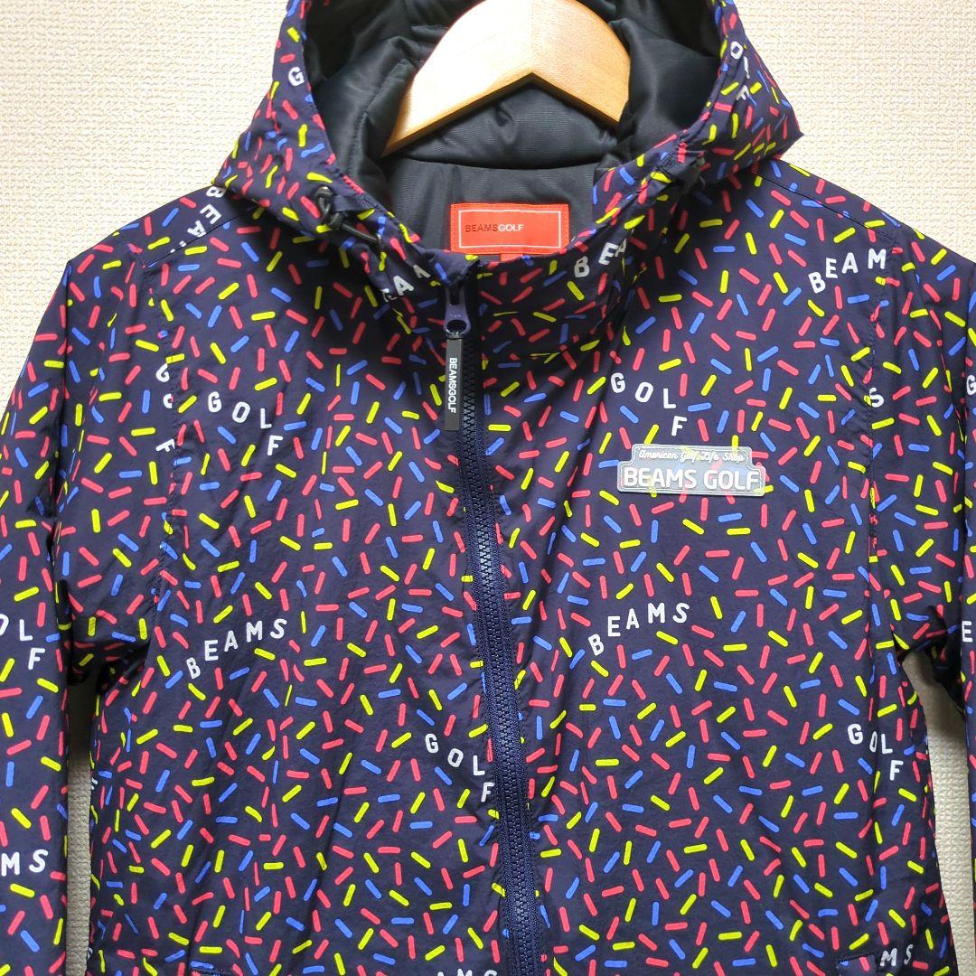 BEAMS GOLF ビームスゴルフ 中綿ジャケット ネイビー L