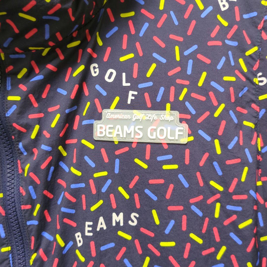 BEAMS GOLF ビームスゴルフ 中綿ジャケット ネイビー L